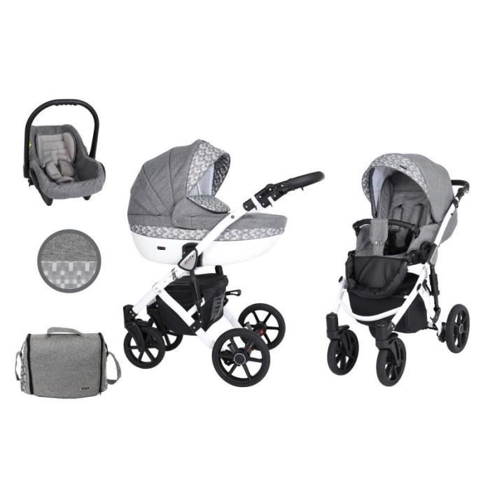 Poussette mila noir sales