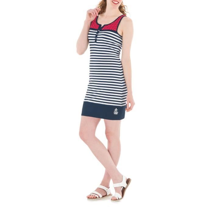 Xana Raye Marine Robe Femme Terre De Marins Multicolor 3xl Multicolor Achat Vente Robe Cdiscount