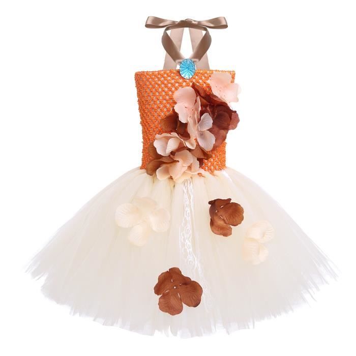 T-shirt Fille Princesse Jaune Avec Paillettes Guitare – 100% Coton – Neuf