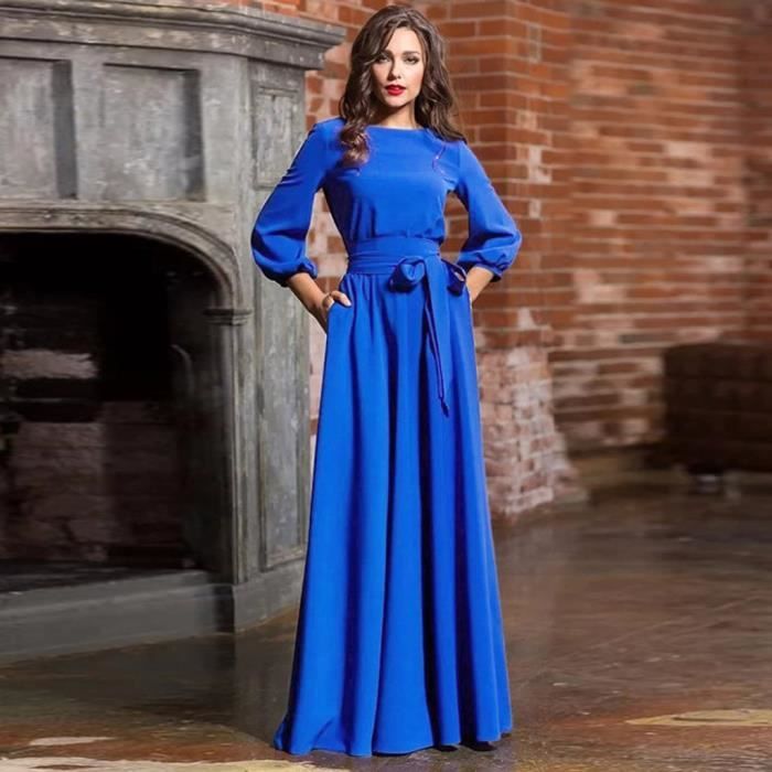 Achat robe longue été Clearance