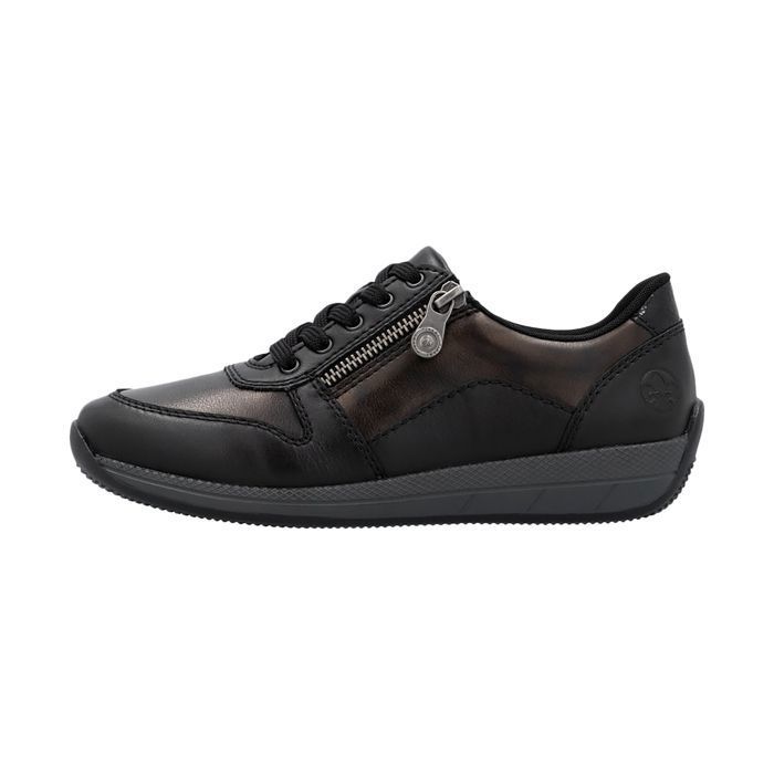 Rieker Basket Basse Cuir Rieker Galaxia - Marron Comb