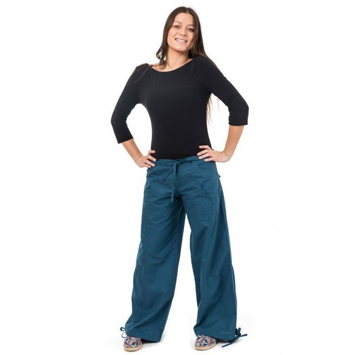 Fantazia - Pantalon yoga zen femme - Pantalon hybride yoga zen Gemma