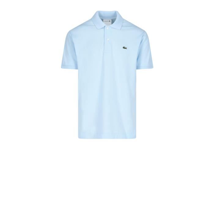 LACOSTE HOMME 1212T01 BLEU CLAIRE COTON POLO Bleu Cdiscount Pret a Porter