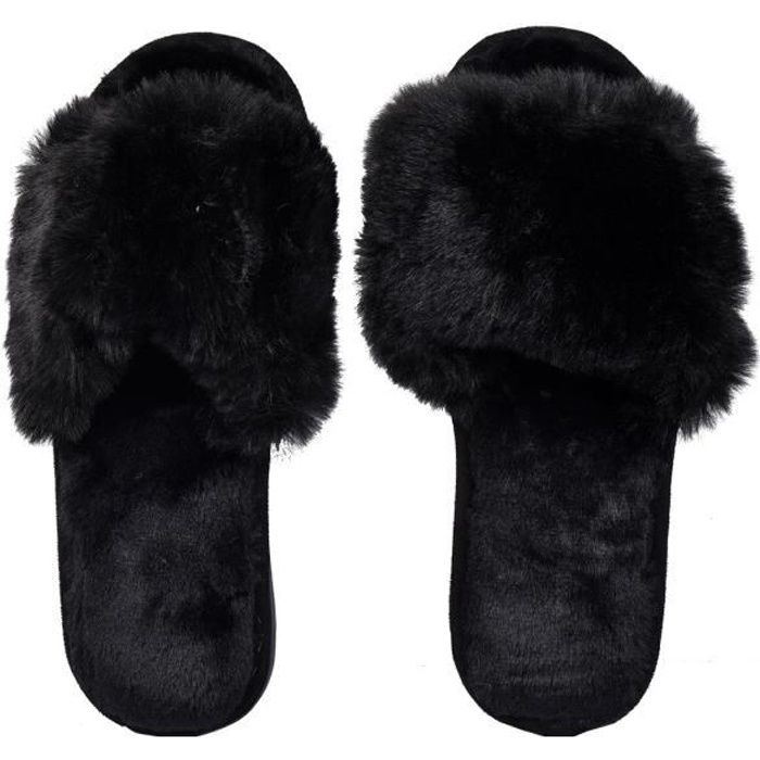 Achat pantoufles femme sales