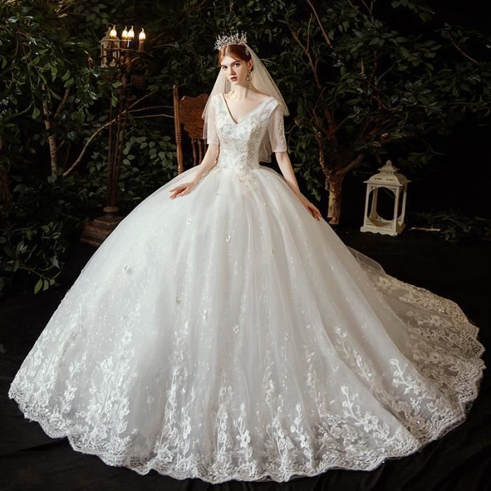 Robe de mariée hotsell couverte