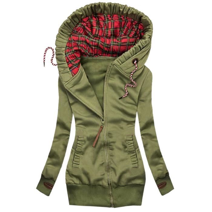 Veste Berkertex Femme Taille 18-20 - Camel, Doublure à Carreaux, Capuche Amovible