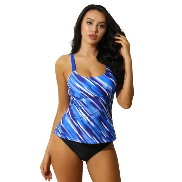 Swimwear Enceinte Coverage Maillot De Bain Maternité 2 Pièces - Tankini Imprimé Floral - Haut Rembourré - Bas Short Taille Haute Swimwear Grossesse Coverage Intégral Swimwear Enceinte Coverage Maillot De Bain Maternité 2 Pièces - Tankini Imprimé Floral - Haut Rembourré - Bas Short Taille Haute Swimwear Grossesse Coverage Intégral
