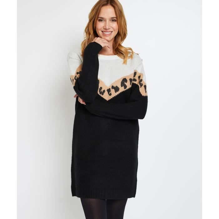 Robe best sale pull tricolore
