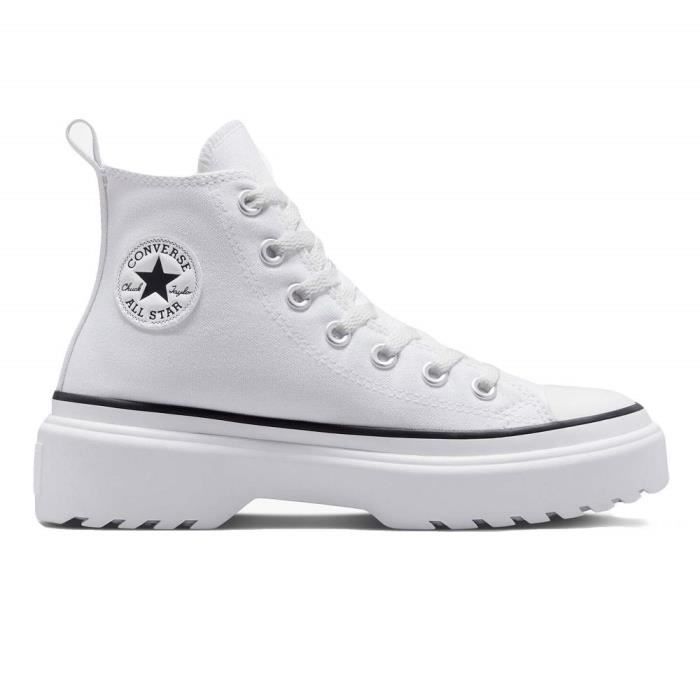 Chaussures pour Fille - CONVERSE - Chuck Taylor All Star Lugged Lift Platform - Blanc - Canvas - Lacets