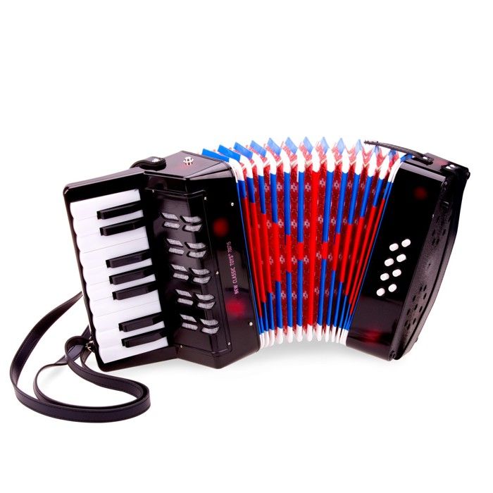 Accordéon Noir - Jeux premier âge - Jeux d'éveil - Jouets musicaux