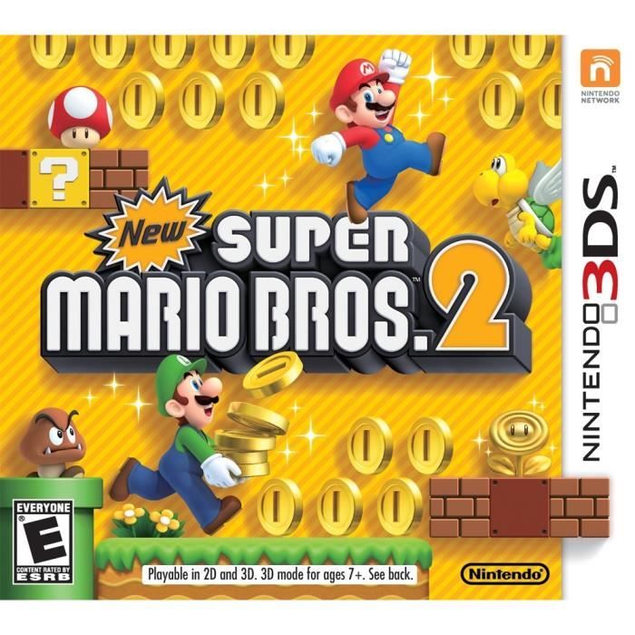 New Super Mario Bros 2 Jeu 3DS - vue 2