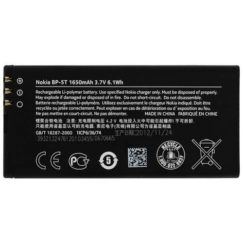Batterie original Nokia BP 5T pour Nokia type BL 5K