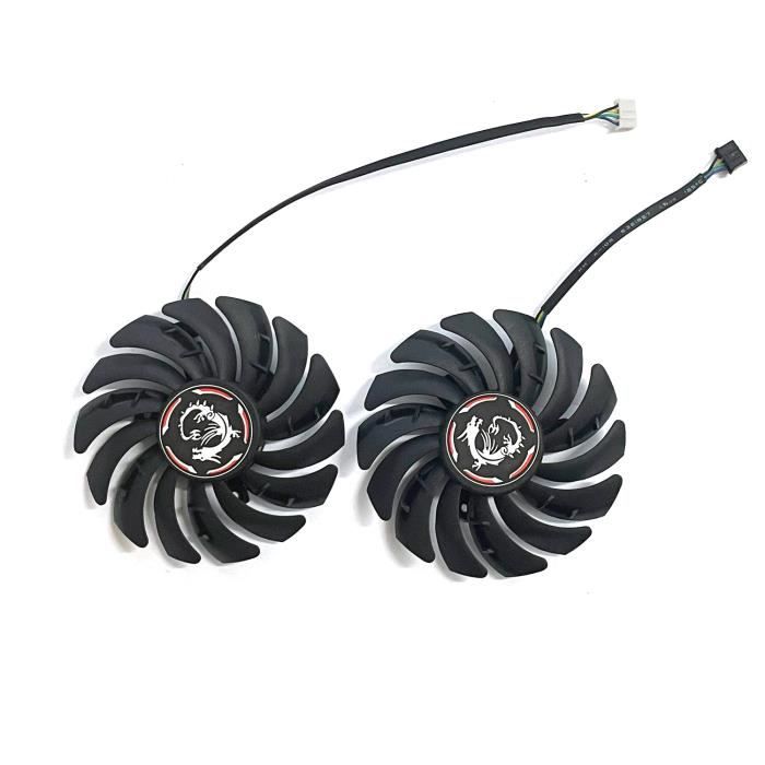 Ventilateur GPU Remplacement MSI GS63VR Stealth Pro 7RG (MS-16K3) - Refroidissement Efficace