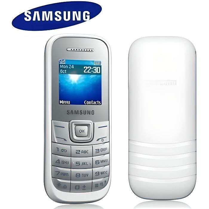 Samsung E1205Y - Blanc - Debloque