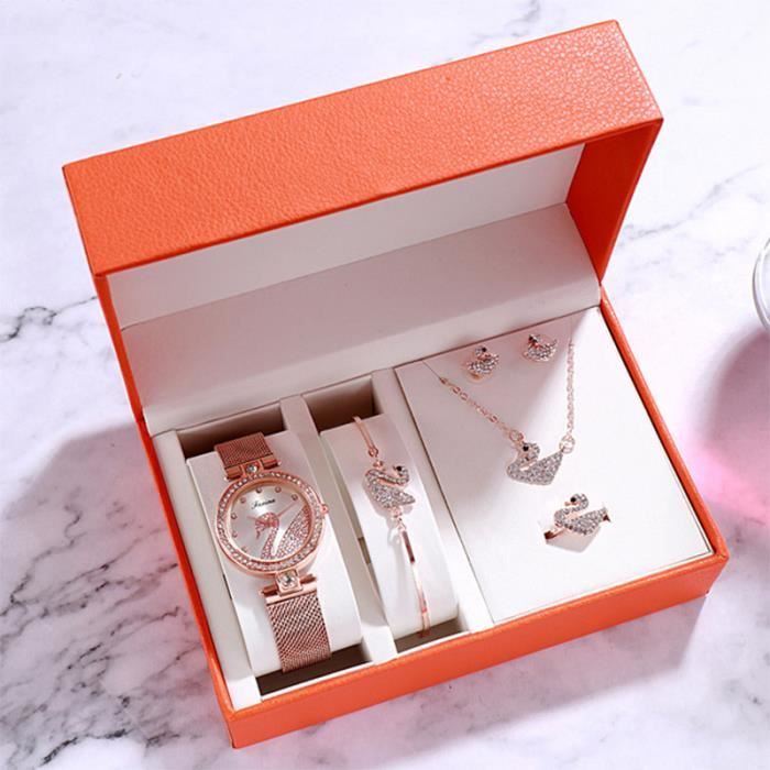 Coffret cadeau bracelet et collier dorés Joy