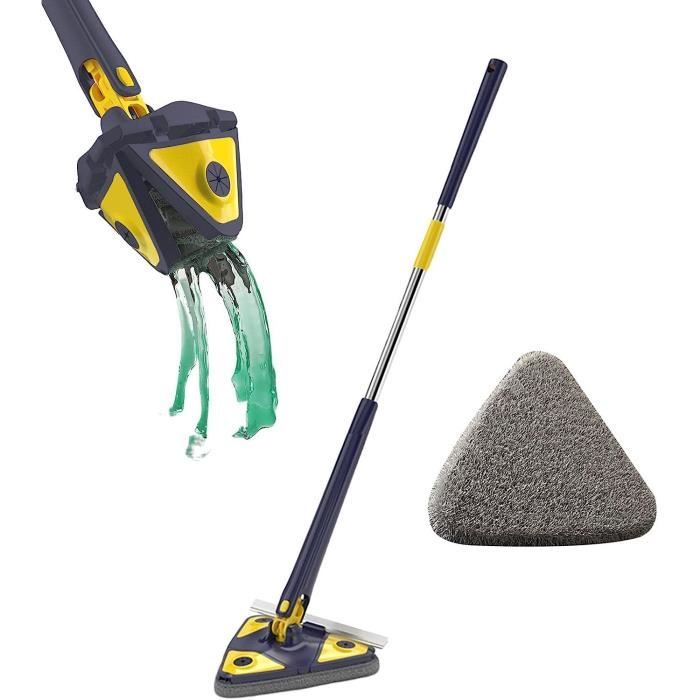 Manche De Balai En Bois 4 Pieds (120 Cm) - Pour Balai, Vadrouille Ou Pelle à Neige, Usage Extérieur