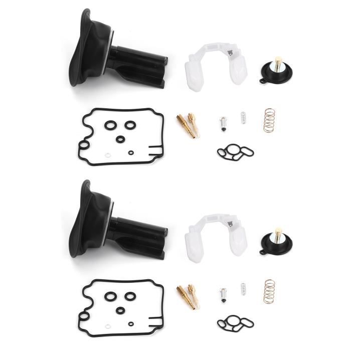 2 KITS CARBURATEUR Rebuild Set Carburateur Accessoires Carburateurs De