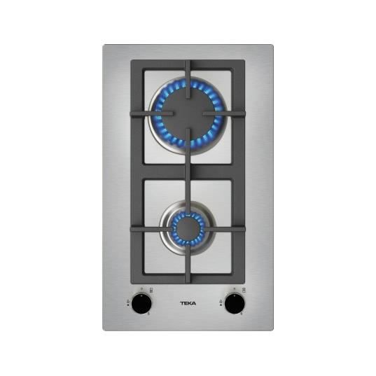 Plaque Gaz Teka EFX 30.1 – 2 Foyers Allumage Automatique Inox - vue 2