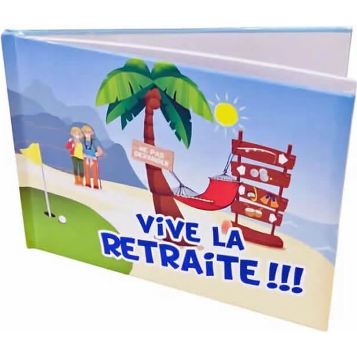 Accessoire Départ En Retraite | Le Livre D'or De Ma Retraite - 20 Page