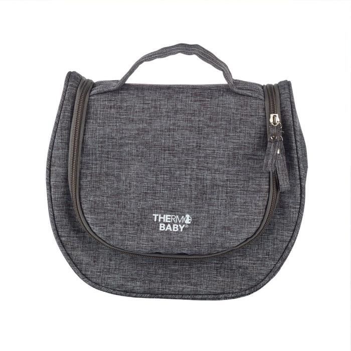 Trousse de toilette THERMOBABY - sans accessoires - gris chiné