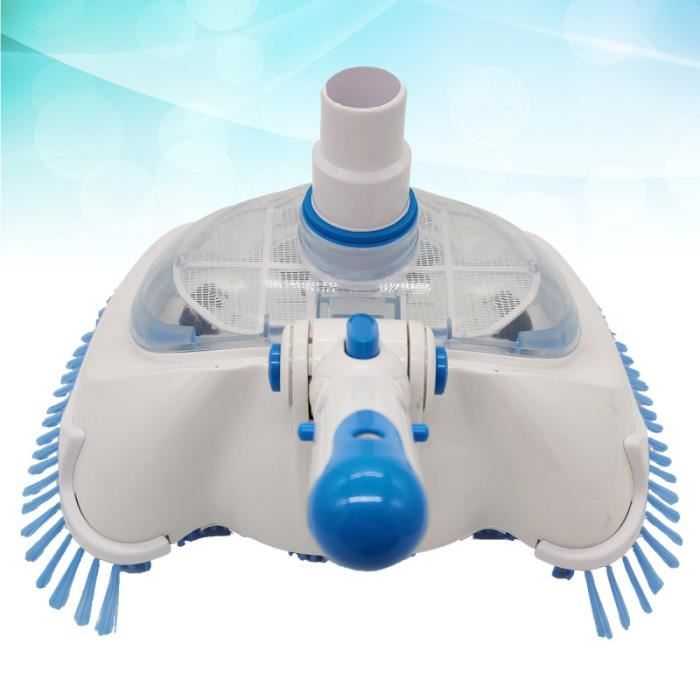 Tête D'aspirateur De Piscine Flexible - 48,3 Cm (19 Pouces) - Alliage Aluminium - Nettoyage Sol, Murs, Coins