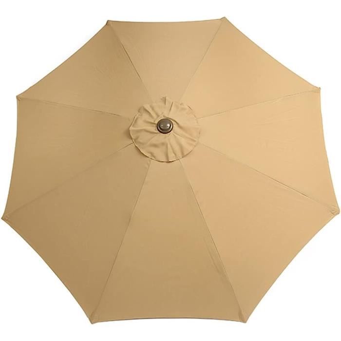 Accessoire Fixation Parasol Patio – Support Coudé PP Robuste, Pour Balcon, Terrasse, Remplacement Parapluie Jardin