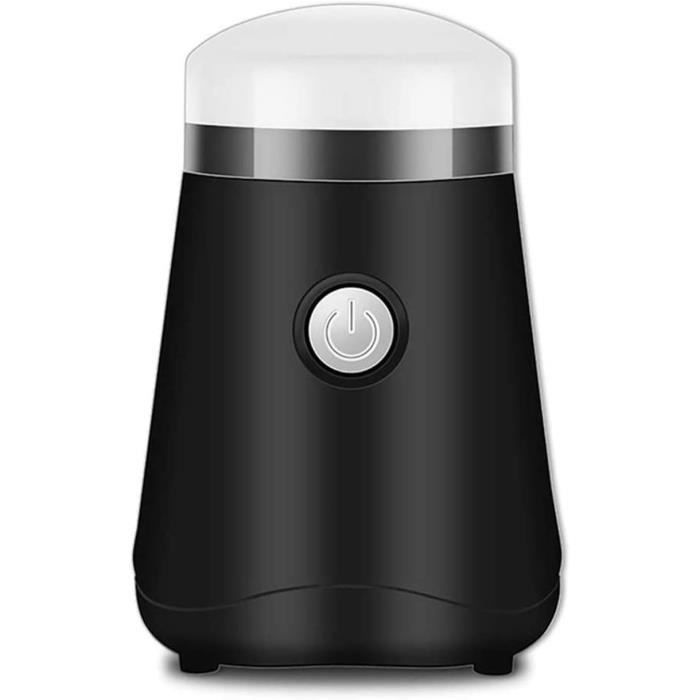 1 Pcs Moulin à Café Électrique avec Lames en Acier Inoxydable et Moulin à Épices Moulin à Café Portable avec Chargement USB, Moulin Automatique à Grains de Café pour Espresso, Moulin à