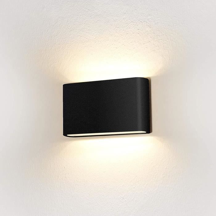 2 Appliques Murales Extérieures GU10 Design Up/down - Aluminium, IP65 étanche | Pour Jardin, Entrée, Patio (ampoules Non Incluses)