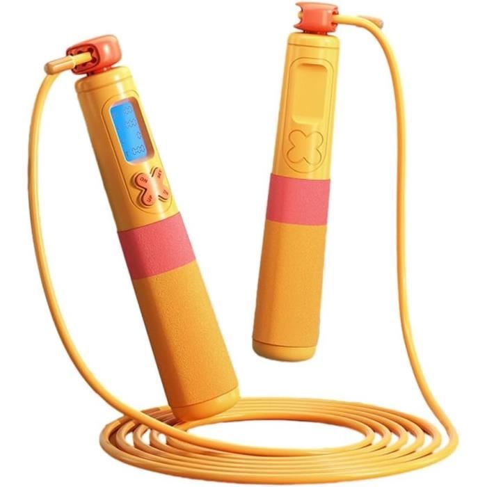 PATIKIL Câble De Rechange Pour Corde à Sauter De 3 M, 2,5 Mm, Fil D'acier Professionnel Pour Cordes à Sauter Haute Vitesse, Jaune