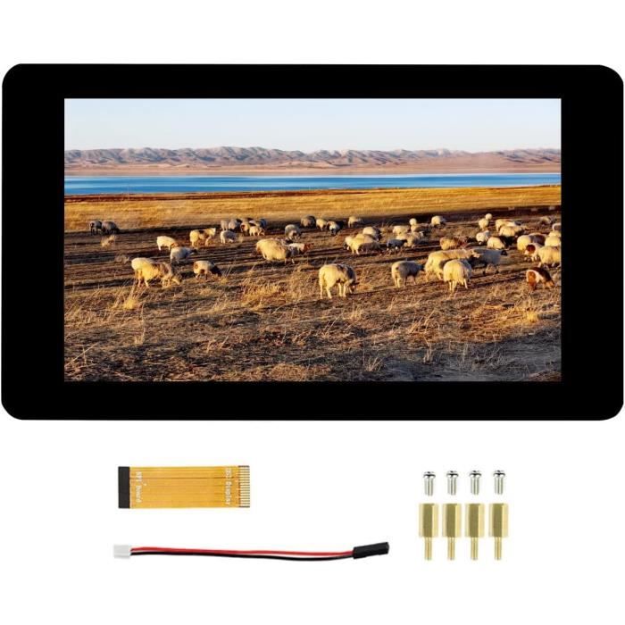 7 Pouces Dsi Lcd Écran Tactile 800 × 480 Moniteur Pour Raspberry Pi 4B ...