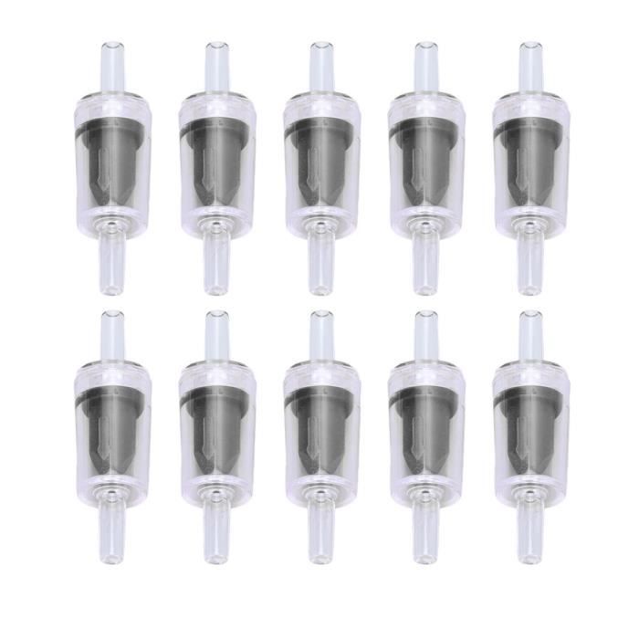 Lot De 8 Clapets Anti-Retour En Plastique - Diamètres 6, 8, 10, 12 Mm - Pour Aquarium, Eau, Air, Carburant - Pression Max 300 KPa - 3