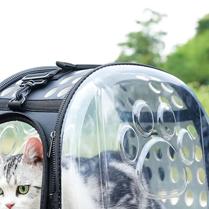 Meilleurs prix pour VGEBY Sac À Dos Transporteur Pour Chat Capsule Spatiale Transparent Grande Capacité Pliable Respirant