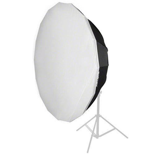 Walimex Pro Diffuseur Parapluie Blanc 180 Cm – Lumière Douce & Sans Ombres Pour Studio & Portrait