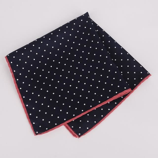 Lot De 3 Mouchoirs En Coton Pour Hommes - 43x43 Cm, Motif à Rayures Et Carreaux - Hrippy - 1