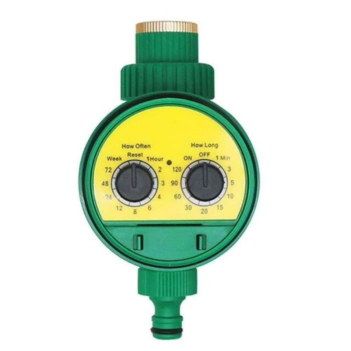 Minuterie D’Arrosage Programmables – Vanne à Boisseau Sphérique IP67, Sans Pression, Pour Jardin Et Balcon