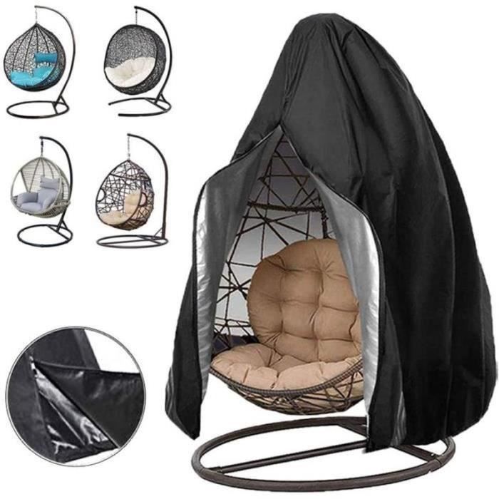 Coussin Pour Chaise œuf Suspendue - Double Place - Imperméable, Anti-UV - Pour Hamac, Balancelle