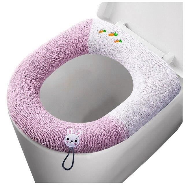 3 Pièces Couverture De Siège De Toilette De Noël Décorations Noël Housse Pour Abattant De WC Pour Réservoir Et Tapis De Salle De Bain Set De Décoration,décoration De Fête(Père Noël