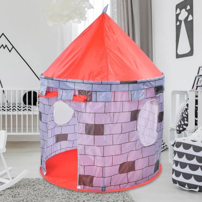 Enfants Tente Enfant pliant Jeu Tente Maison pour enfants Intérieur  Princess Castle Cadeaux tente pour enfants