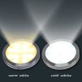 Lampe Sous Meuble LED Eclairage Sous Placard Vitrine Spot Encastrable 16W pour Placard Meuble Cabinet Cuisine Blanc Froid 6000K (L-1
