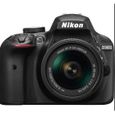 Appareil photo reflex Nikon D3400 Kit (AF-P 18-55 VR) noir - 24.2MP - Full HD 1080p - Bluetooth-1