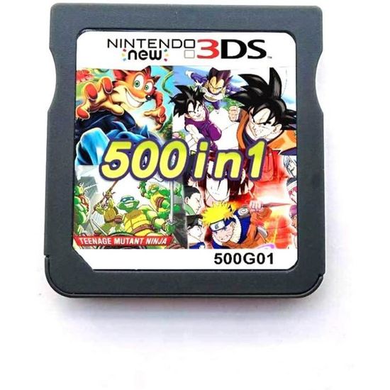 500 Jeux en 1 NDS Jeu Lot Carte Super Combo Cartouche pour DS 2DS New ...