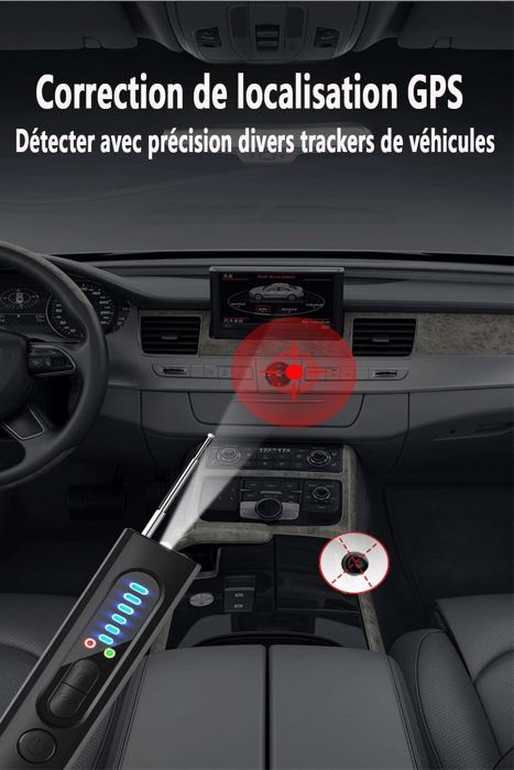 X13 Détecteur De Caméras Espions & Micros Cachés - 4 En 1 Anti-Espionnage, Portatif, Pour Hôtel, Bureau, Maison