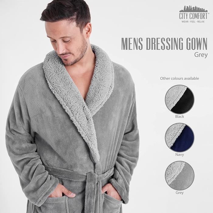 Robe de chambre homme douce cheap