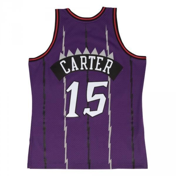 Maillot NBA swingman Vince Carter Toronto Raptors 1998 99 Hardwood Classics Mitchell amp ness Violet Cdiscount Sport
