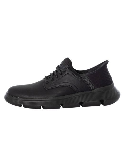 Chaussures skechers homme noir sales