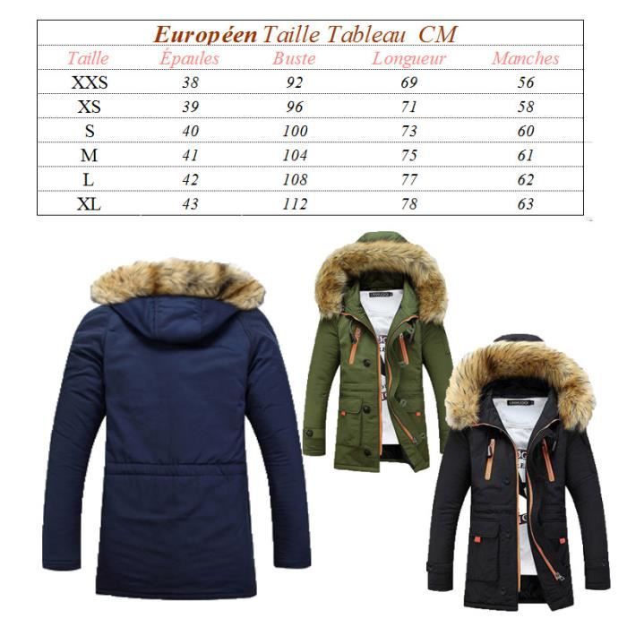 Parka homme hiver 2019 online