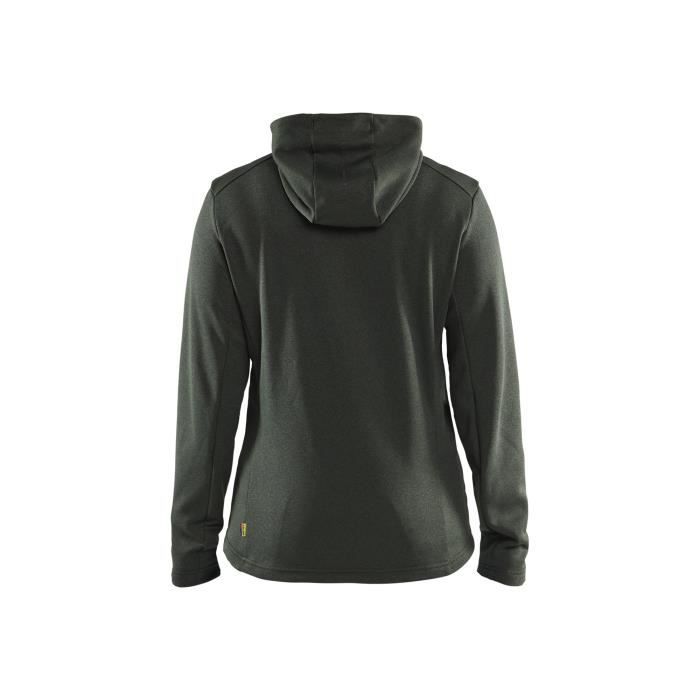 Capuche Sweat Shirt Col Montant Femme Sweatshirt Zippé à Capuche
