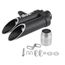 Tuyau arrière de Silencieux Universel pour R6 MT-03 MT-07 MT-09 28CM Tuyau déchappement Double pour Moto 