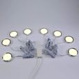 Lampe Sous Meuble LED Eclairage Sous Placard Vitrine Spot Encastrable 16W pour Placard Meuble Cabinet Cuisine Blanc Froid 6000K (L-2