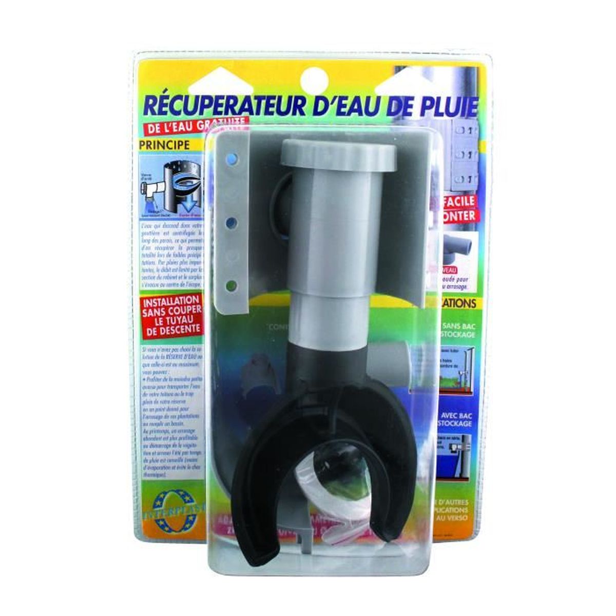 scie pour descente de 75 /à 100 mm R/écup/érateur Collecteur deau de pluie Sable